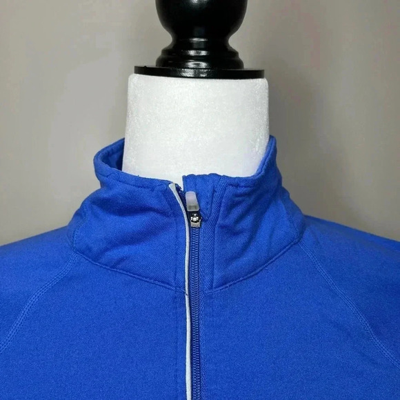 Nike Dri Fit Element Half Zip Long Sleeve Running Top - Picture 8 of 12